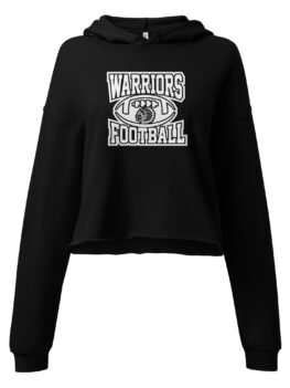 East Ridge Warriors Football Crop Hoodie